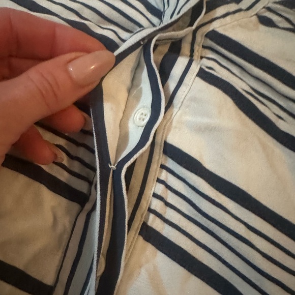 Vince Camuto striped tunic beach coverup - Picture 5 of 7